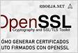 Certificado RDP OpenSSL